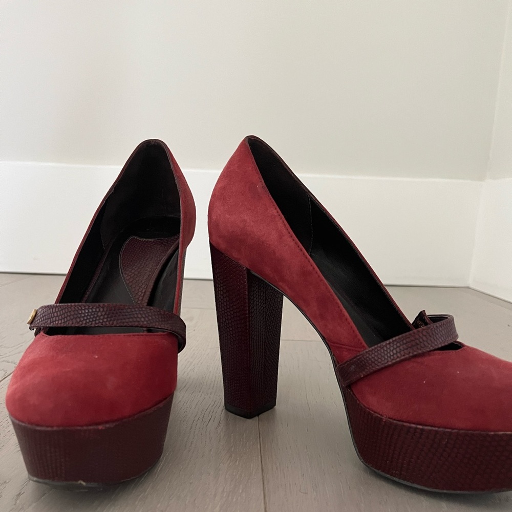 DVF FERN Mary Jane Platform heel size 6.5